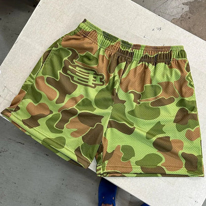 2024 EE Basic Short NEW YORK CITY SKYLINE men's casual shorts fitness sports pants summer gym workout mesh shorts men shorts