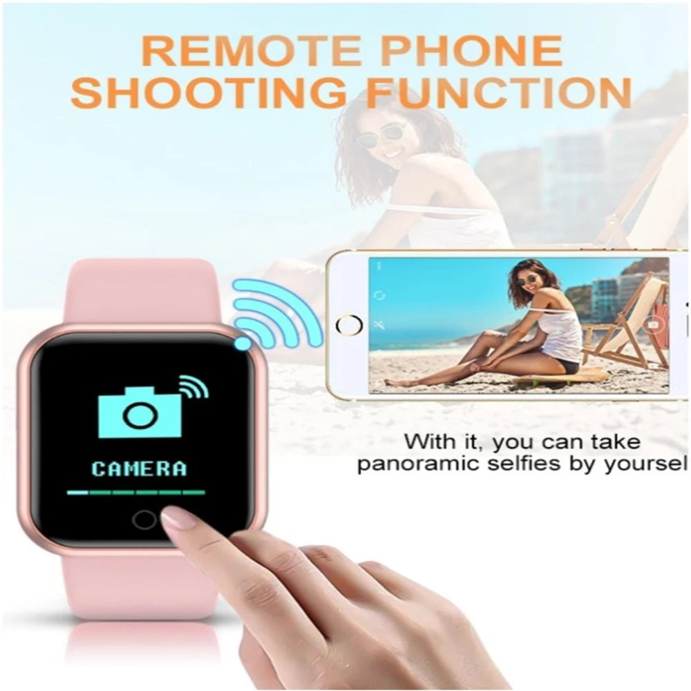 Smart Watch For Women Men Wristwatch Bluetooth Connected Phone Player Music Fitness Sport Bracelet Sleep Monitor Digital Watches