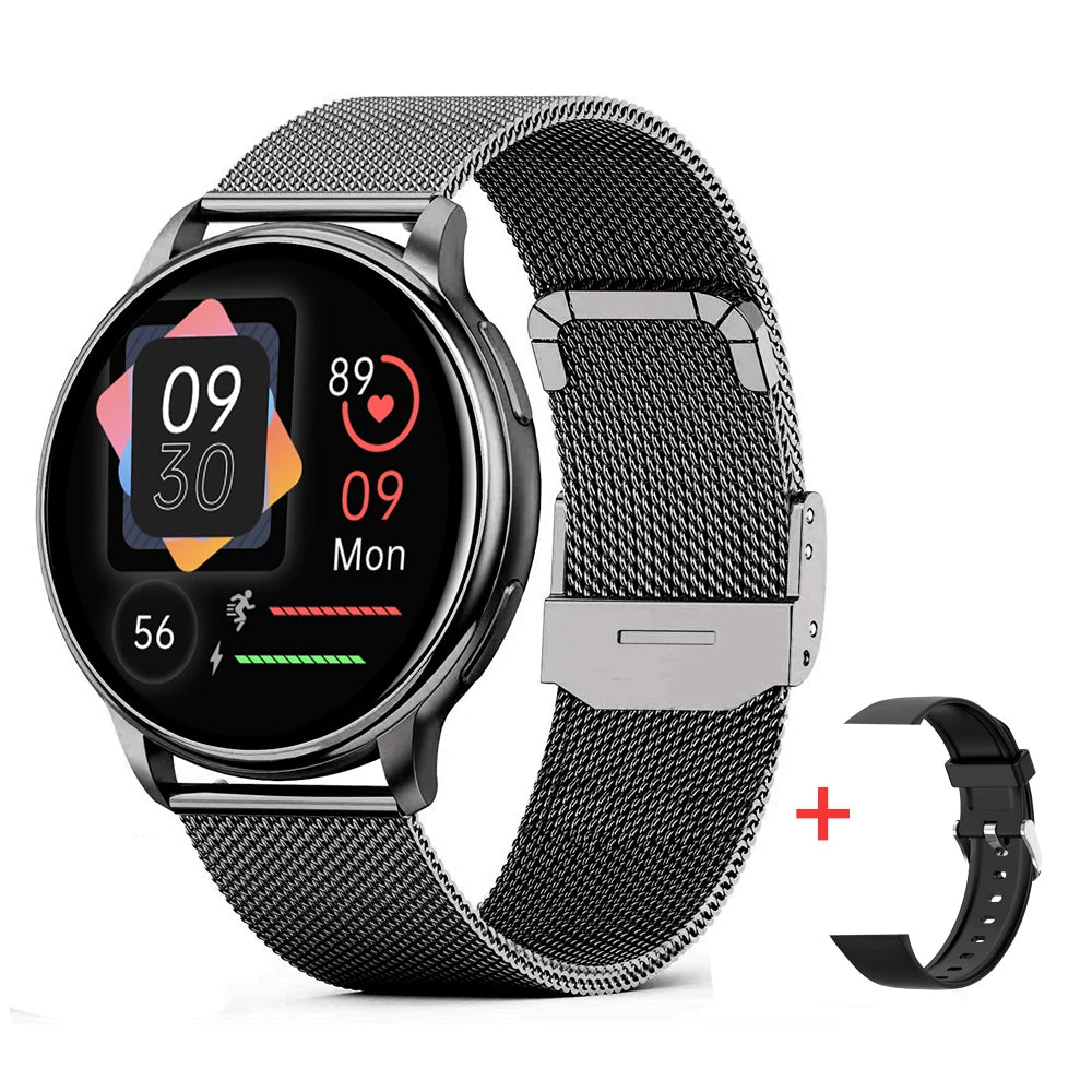 MEVADEN Bluetooth Call Smart Watch Women Custom Dial Watches Men Sport Fitness Tracker Heart Rate Smartwatch For Android IOS