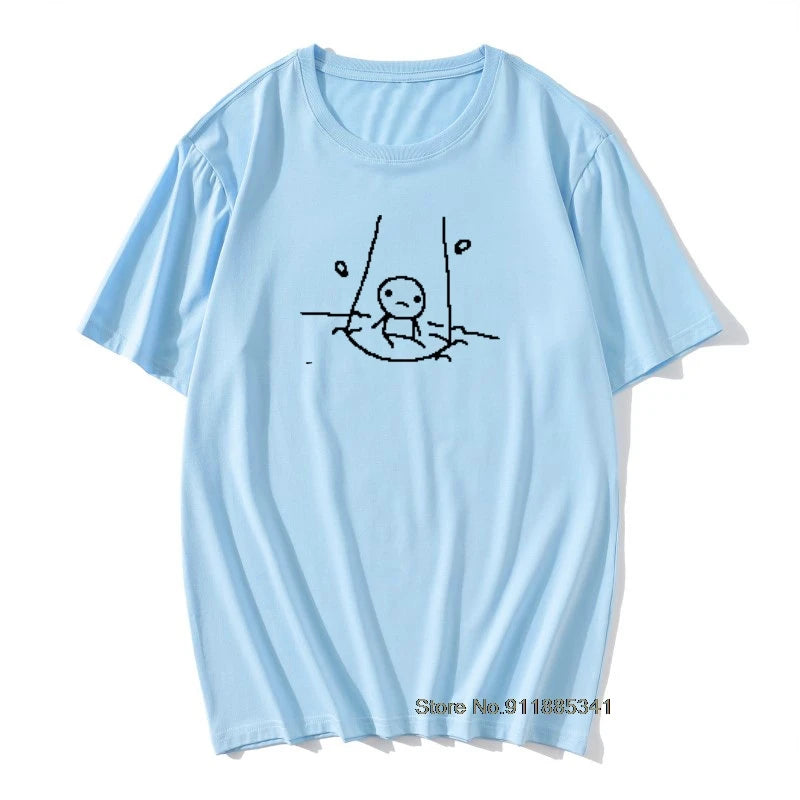 Faddish Men Tshirt The Binding Of Isaac T Shirts Cotton Tops Funny Short Sleeve O Neck Tee Shirt Vintage T-Shirts Funky