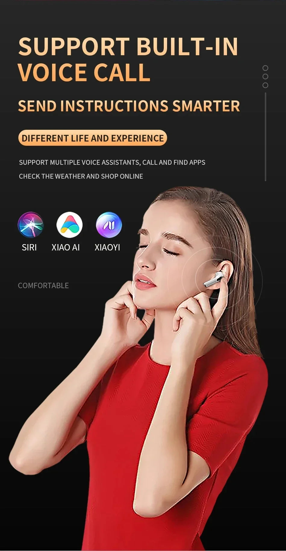 Original Pro 6 TWS Wireless Bluetooth Earphones Mini Pods Earbuds Earphone Headset For Xiaomi Android Apple IPhone Headphone