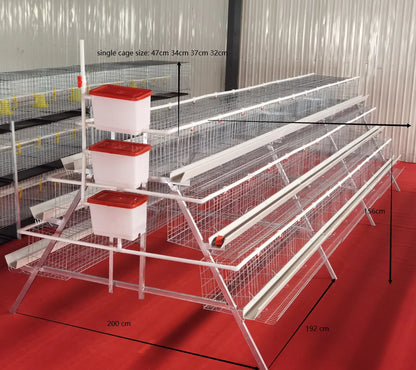 2021 Hot sale Animal Cages Electric Chicken Poultry egg Cage for Laying Hens