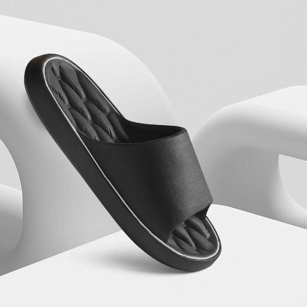 ZHIDA Super Light Soft Slippers Simple Fashion Slides EVA Elastic Shoes Colorful Sneakers In Door Bathroom Flip Flops