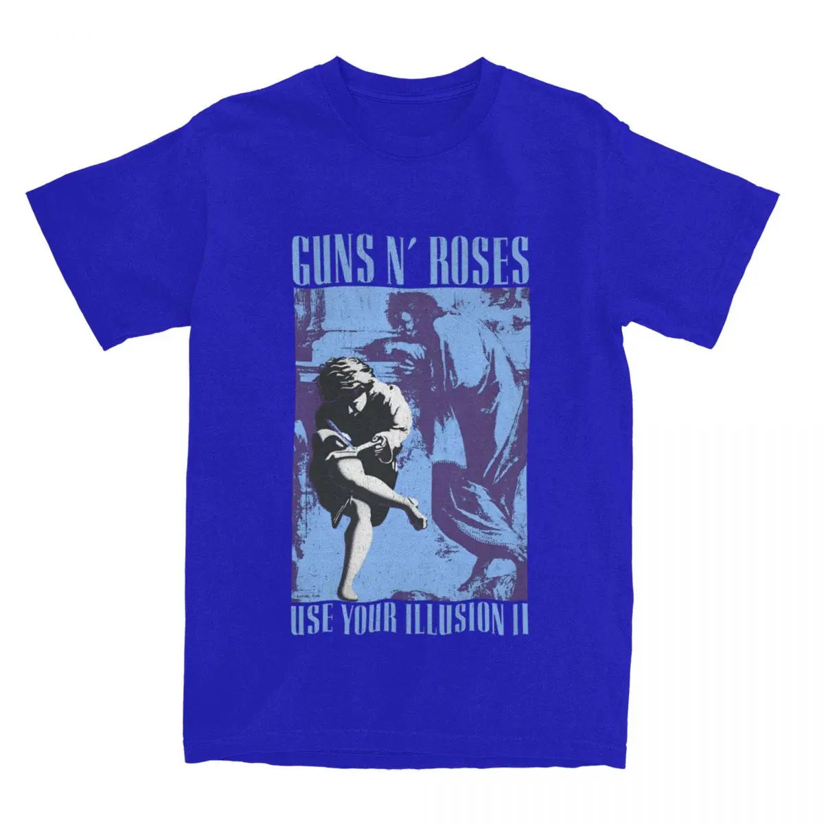 Guns N Roses Use Your Illusion Band Accessories T-Shirt Men Women Funny 100% Cotton Summer Tees