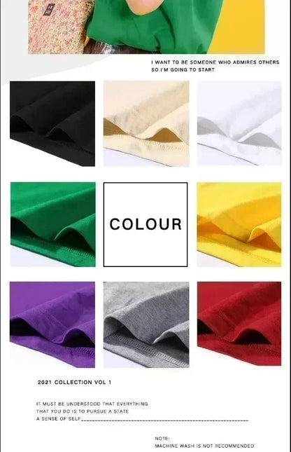 100%Cotton Women's T-Shirt for Women Bear Letter Printing Short Sleeve Summer Top Quality Luxury Brand Tees Female Streetwear