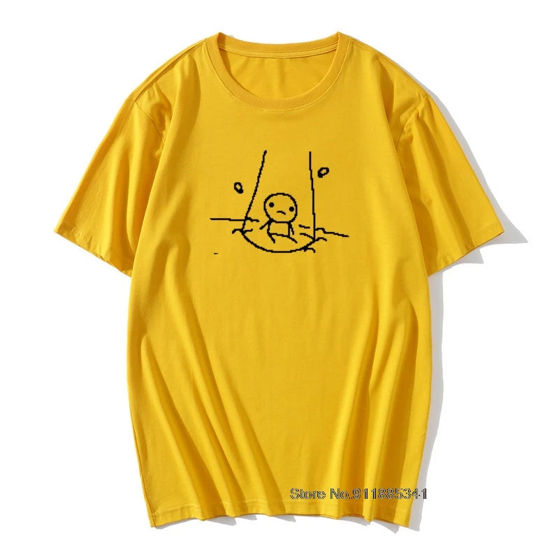 Faddish Men Tshirt The Binding Of Isaac T Shirts Cotton Tops Funny Short Sleeve O Neck Tee Shirt Vintage T-Shirts Funky