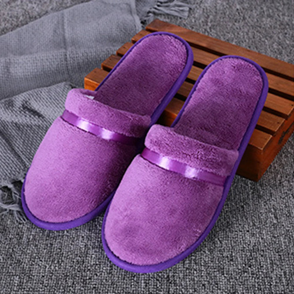 2023 Women's Men's Thick Soft Bottom Home Slippers Warm Platform Slippers Household Plush Anti-slip Slippers Indoor Winter Shoes