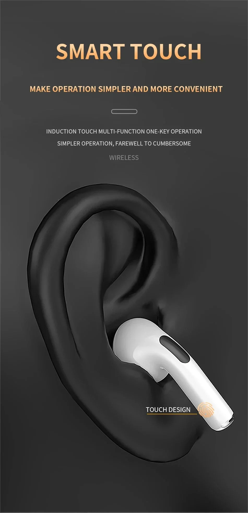 Original Pro 6 TWS Wireless Bluetooth Earphones Mini Pods Earbuds Earphone Headset For Xiaomi Android Apple IPhone Headphone