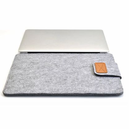 13Inch 15inch Felt Sleeve Slim Tablet Case Cover Bag for MacBooks Air Pro Solid Color Tablet Storage Bag