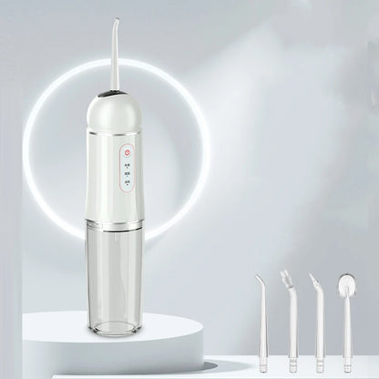 Xiaomi Youpin New Water Flosser Teeth Cleaner with 4 Nozzles Portable Dental Water Jet 3 Mode Irrigator Dental Teeth Cleaner
