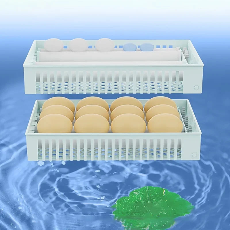 24 Egg Incubator Full Automatic Touch Temperature Control Farm Hatchery Machine Chicken Duck Quail Bird Brooder Eggs Incubator